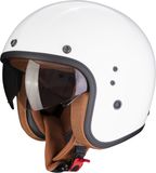 Scorpion Belfast Evo Luxe Wit Jethelm - Helm