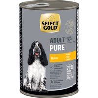 SELECT GOLD Pure Adult kip 6x400 g
