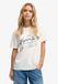 Superdry - Vintage Workwear T-shirt Relaxed Pasvorm - Dames - T-shirts - Cream - Maat 14