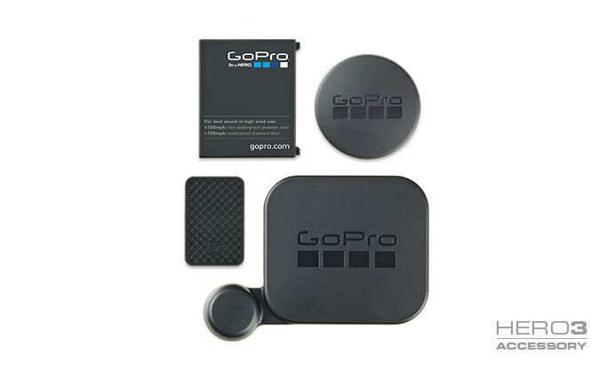 GoPro Caps + Doors voor HD Hero3