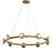 Kichler LED Kroonluchter | 9X E27 Max 40W | Champagne Bronze