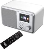 Xoro DAB 300 IR WLAN-Internet Radio met FM-DAB+, Bluetooth, Wekker, USB, UPnP, Muziek Streaming, 6,09 cm kleuren-TFT-