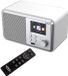 Xoro DAB 300 IR WLAN-Internet Radio met FM-DAB+, Bluetooth, Wekker, USB, UPnP, Muziek Streaming, 6,09 cm kleuren-TFT-