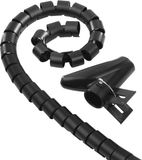 Hama 00220997 kabelbeheersysteem Universeel Cable Eater Zwart 1 stuk(s)