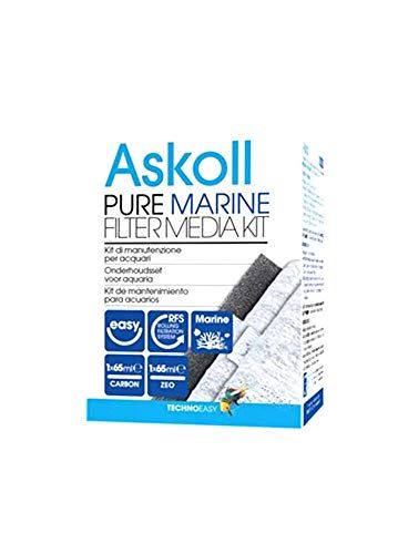 ASKOLL Ac350017 Pure Marine Filter Media Kit, M - 8050683002671