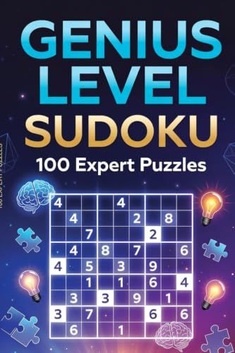 Travel Sudoku Genius Level: 100 Pocket Size Hard Puzzles