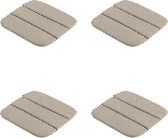 Madison Panama Zitkussen Set van 4 Beige Katoen 40x40 cm