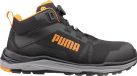 Puma Kanyon Disc Hoog S3S ESD FO HRO SR bottes de travail - Noir/Orange - Taille 40