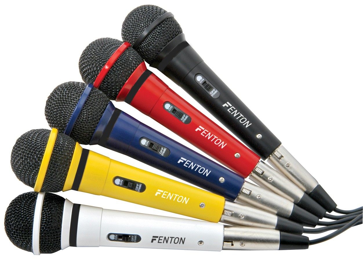 Skytec DM120 - Microfoon - Bedraad - Zwart, Wit, Blauw, Geel, Rood