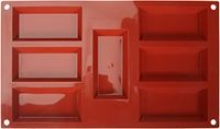 Silikomart - sf 054 finanzieri - silicone vorm 95x45 h 12 mm