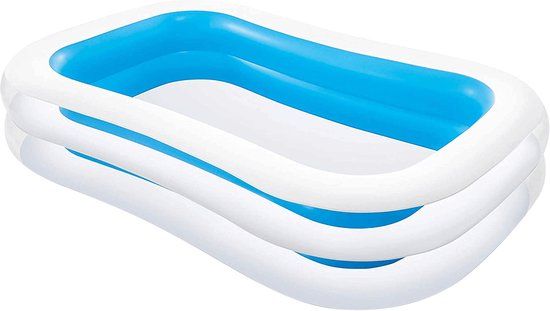 Intex Family Pool - 262 x 175 cm - Rectangular Inflatable Pool