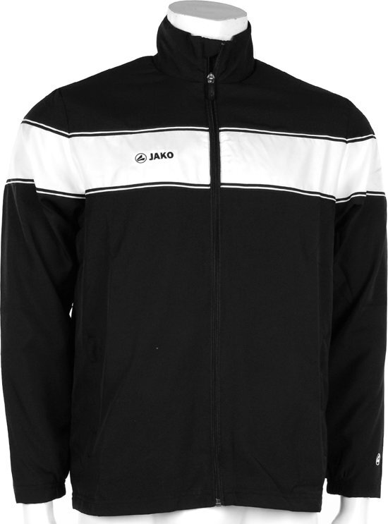 JAKO Woven Jacket Player - Sportshirt - Heren - Maat XXL - Black;White