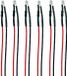 TAMS Elektronik 81-59626-06-C LED Met aansluitdraden Warm-wit, Rood 6 stuk(s)