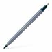 Faber-Castell Goldfaber Aqua Dual feutre, bleu cobalt profond, 0,6 mm