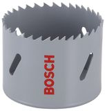 Bosch 2608580396 ringsnijder, HSS, bimetaal, voor standaard adapter, 14 mm, 9/16 inch 65 mm grijs