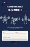 Carnet d'entraînement non daté - 96 semaines: Sept jours par page, six séries et RPE | Aucune date imprimée, commencez quand vous voulez | Force athlétique et musculation | Format 14 x 21,6 cm