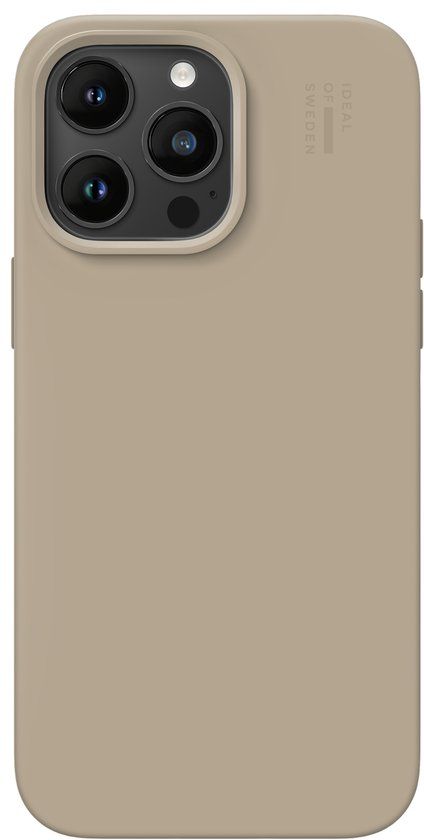 iDeal of Sweden Silicone Case met MagSafe voor de Apple iPhone 14 Pro - Beige
