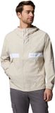 Columbia Spire Valley™ Hooded Windbreaker Heren Outdoorjas - Dark Stone, White