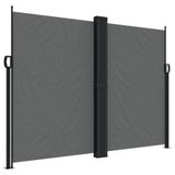 Clôture de jardin extensible 180x1200 cm anthracite
