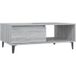 Sonoma Table Basse Gris 90x60x35 cm Bois d'Ingénierie