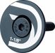 Deda chapeau plat pour jeu de direction 1 1/8'' - Blanc/Noir