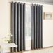 Enhanced Living Vogue grijs zilver 90 x 108 inch (229 x 274 cm) oogje thermisch geluidsreducerende dimgordijnen voor slaapkamer en woonkamer