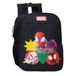 Joumma Marvel Versus Kleuterrugzak, zwart, 21 x 25 x 10 cm, polyester, 6,44 l, Zwart, Eén maat, kleuterschool rugzak