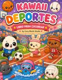 Kawaii Deportes: Libro para Colorear