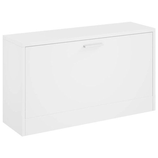 vidaXL Schoenenopbergkast 80x24x45 cm Wit