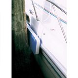 Talamex Fenders platte Blue / White Foam 412 mm