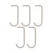 Crochet en J lot de 5 Beige