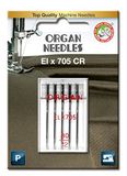 ORGAN NEEDLES # 80/12 ELx705 Serger x 5 Naalden