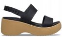 Crocs Brooklyn Sky Sandal dames sandalen zwart