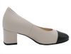 Hassia Ravenna Chaussures Femme - Taille 36 - Cuir - Talon Bloc - Cashmere/Schwarz