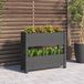 Maison Exclusive Jardinière gris, 77x25x66 cm, bois de pin massif