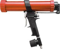 RODAC Kitspuit voor kokers of worsten - Metaal, Oranje/Zwart/Zilver