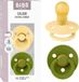 BIBS Colour Fopspeen - 18-48 mnd - 2-pack - Rond - Pale Butter/Wasabi