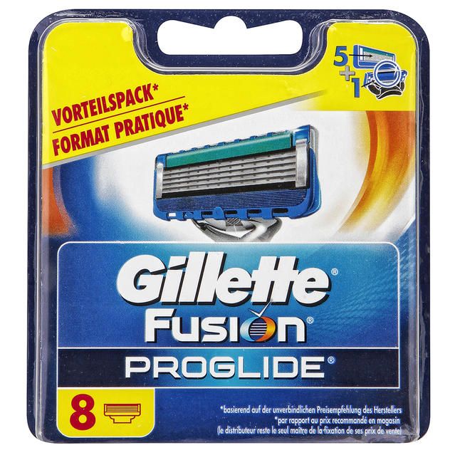 Gillette Fusion Proglide Scheermesjes - 8 stuks