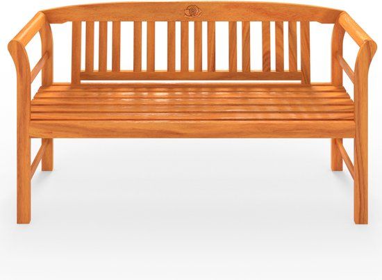 Casaria Tuinbank Rose - 3 Zits - Eucalyptushout FSC®-Gecertificeerd - Bruin