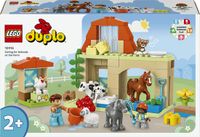 LEGO DUPLO Dieren verzorgen op de boerderij - 10416 | Bouwset voor peuters en kleuters