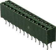 TE Connectivity 1-215309-0 Female header (standaard) AMPMODU HV-100 Totaal aantal polen 20 Rastermaat: 2.54 mm 1 stuk(s)