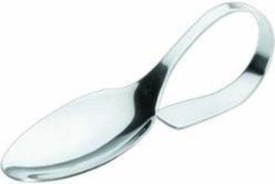 Ibili Amuselepels - Set van 6 - RVS - Zilver