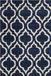 Safavieh Vloerkleed Doa Navy blauw Polypropyleen Rechthoek 155x229 cm