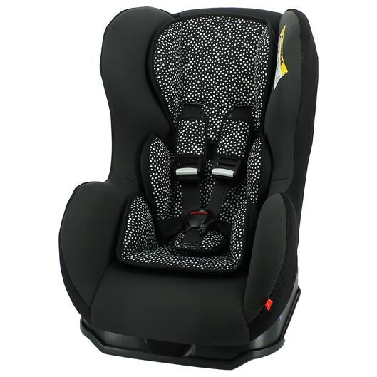 HEMA Autostoel Baby 0-25kg Zwart/witte Stip zwart