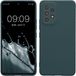 kwmobile Hoesje compatibel met Samsung Galaxy A53 5G hoes - TPU telefoonhoes met camerabescherming - Donker leisteen