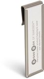 Bigso Box of Sweden labelhouder clip-on 4 stuks - Grijs