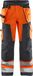 Blåkläder Werkbroek High Vis 1568-1811 - High Vis Oranje/Medium Grijs - Maat 54