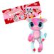 Bizak Bubble Pops, 64492004-11, magische pluche dieren, 5 stuks, spannend proces en de geur van kauwgom, 12 verschillende dieren met geur en stam poten, kersenkoe