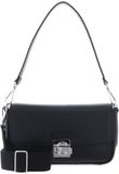 Coccinelle C-Me Lock Handtas Zwart Leer 24 cm