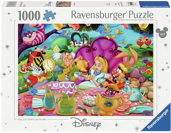 Ravensburger Puzzel Alice in Wonderland - 1000 Stukjes Legpuzzel